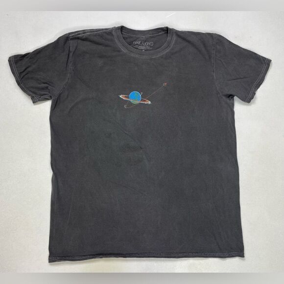 Pink Floyd Graphic T-shirt Women Small Gray Short Sleeve Music - Picture 1 of 5